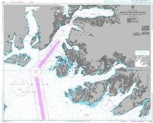 BA Chart 4981 United States, Alaska a South Coast, Prince William Sound, Port Fidalgo and Valdez Arm