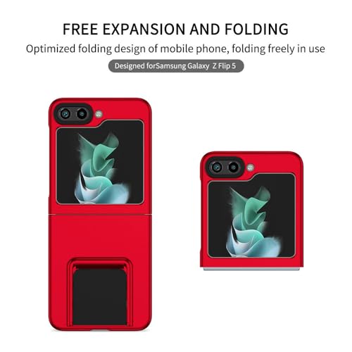 Coque de téléphone antichoc Samsung Z Flip 5 4 3 étui rigide avec support - 2