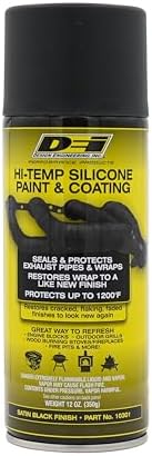 DEI 010301 High Temperature Silicone Coating, Black - 12 oz