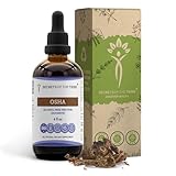 Secrets of the Tribe OSHA Alcohol-Free Liquid Extract, Responsibly farmed OSHA (Ligusticum porteri) Dried Root 4 FL OZ