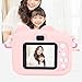 Kids Camera,Toy Camera for Kids Aged 3 4 5 6 7 8 9 10 11 12,Kids Camera 2 Inches Screen HD Front Rear Lens Video Recording Photo Camera Toy Cartoon Mini Toddler Digital Camera Blue(Pink)