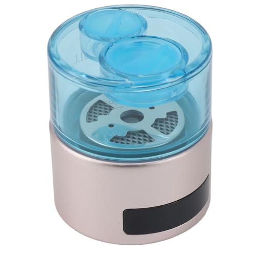 Bouteille d'eau d'hydrogène portatif bleu et or 50ml pour maison