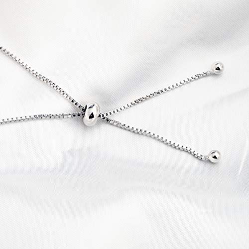 FUSTMW 3 Sister Bracelets Big Sis Middle Sis Little Sis 3 Pieces Matching Heart Bracelets of 3 Sister Jewelry Gift for Best Friends 9 Inch Adjustable Chain (silver) - Image 5