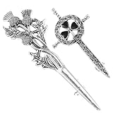 Design Polyvalent Et Élégant: Vendue en lot de 2 broches avec des motifs variés, cet accessoire s’adapte à toutes les occasions, permettant d’enrichir votre style avec sophistication et flexibilité