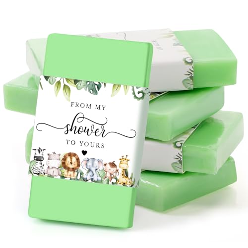Savon pour fête prénatale jungle safari : 50 décorations de fête et cadeaux invités parfumés