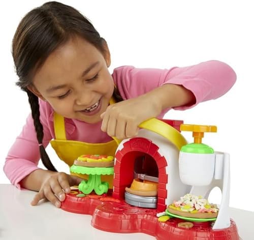 Play-Doh Kitchen Creations Zestaw z Ciastoliną Piec do Pizzy, Wielokolorowy, Od 3 lat, E4576EU4