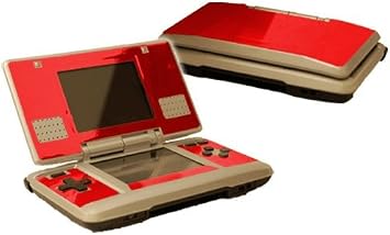 Red Chrome Mirror - Vinyl Decal Mod Skin Kit by System Skins - Compatible with Nintendo DS
