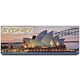 Sydney Opera House Panoramic Fridge Magnet Australia Travel Souvenir