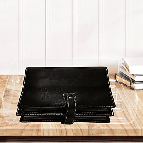 Plateau de rangement empilable pour documents de bureau et support de papier A4 - 3