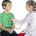 Zcaukya Kids Stethoscope, 2 Pack Real Working Nursing Stethoscope for Kids Role Play, Doctor Game, Blue and Pink
