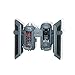 Star Wars Micro Galaxy Squadron TIE Bomber - 5-Inch Starfighter Class Vehicle with 1-Inch TIE Pilot Micro Figure Accessory