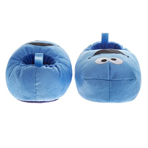 image for Sesame Street Cookie Monster Slippers for Boys and Girls - Warm Pajama
