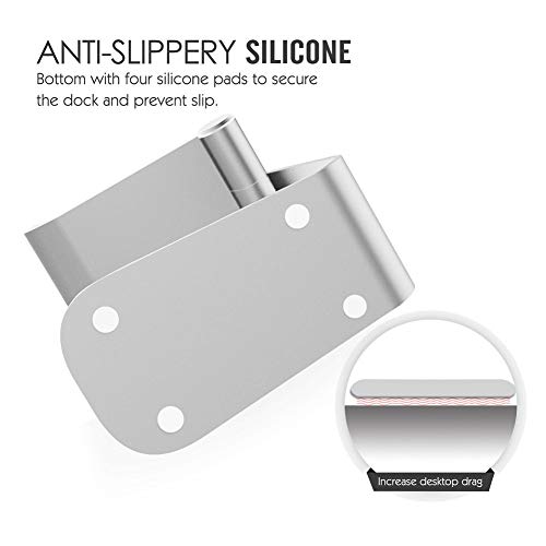 AKDSteel 270° Suporte giratório de alumínio dobrável suporte de mesa para tablet para Galaxy Tab Pro