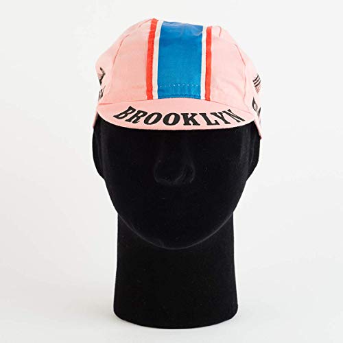 Zeitbike Vintage - Brooklyn Anti Sweat Cotton Cycling Cap (Rosa) #TOP3