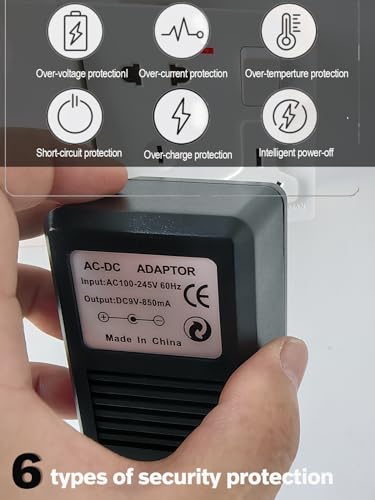 image for HEORLD SNES Power Supply and AV Cable, NES Power Cord, AC Power Supply