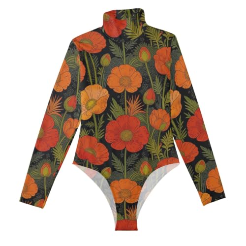 Lindas camisetas para salir de fiesta y citas con estampado floral GuoChe