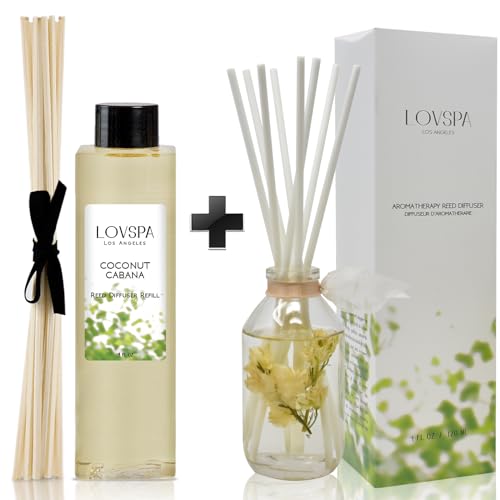 Difusor de varillas y recarga Coconut Cabana 4 oz miniatura 1