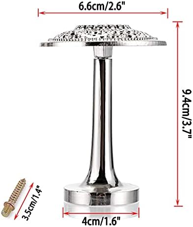 BSTKEY A Pair of Decorative Curtain Holder with Hollow Pattern - Metal Hollow-Carved Design Curtain Drapery Hook Tieback Holdback, Home House Decoration (Silver)