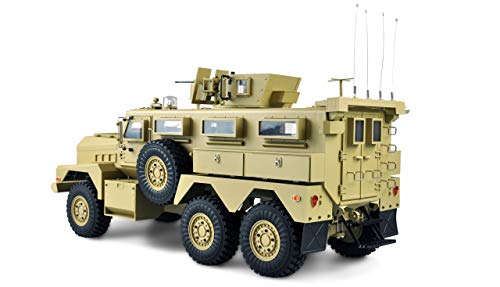 Amewi 22428 US-Miltitärfahrzeug MRAP 6x6 1:12 RTR, Licht, Sound & Rauch