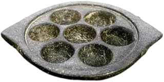 Non-Seasoned Soapstone Paniyaram Pan - Versatile Appadadde Maker!