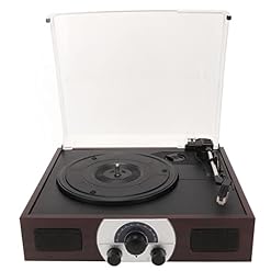 Rushbom Tourne-Disque Bluetooth, Tourne-Disque Vinyle Vintage 3 Vitesses Tourne-Disque Portable Vinyle LP Tourne-Disque… - Les Beatles, Paul McCartney, John Lennon, RIngo Starr, George Harrison Rushbom Tourne-Disque Bluetooth, Tourne-Disque Vinyle Vintage 3 Vitesses Tourne-Disque Portable Vinyle LP Tourne-Disque… – Image 2