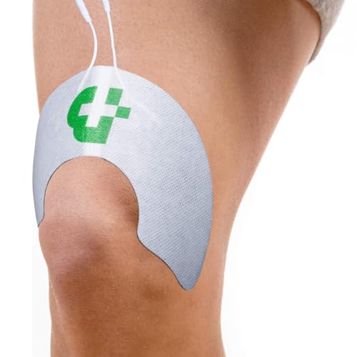 TESMED Knee 2 électrodes de qualité supérieure pour le genou, pas besoin de gel