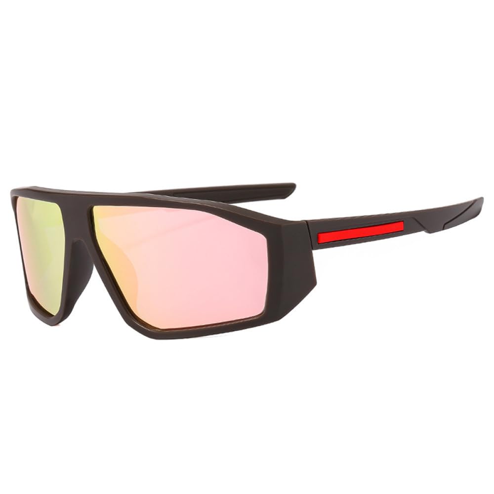 Occhiali da sole polarizzati sportivi Occhiali da sole per uomo Occhiali da parabrezza firmati di marca Occhiali irregolari femminili