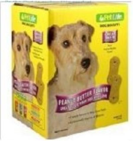 Pet Life Peanut Butter Flavor Dog Biscuits