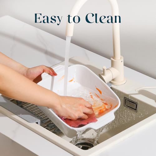 Dowan D04102A00 8X8 Baking Dish, Square Baking Pan, Ceramic Casserole Dishes thumb #6