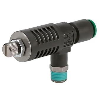 Smc Speed Exhaust Control Valve,1/2 Tube,3/8 ASV510F-N03-13S - 1 Each