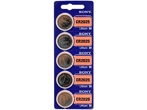 Big Bargain Grandes gangas 5 CR2025 de Litio de 3V Pila de botón célula de la Moneda para Sony