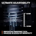 SteelSeries Apex Pro HyperMagnetic Gaming Keyboard — Adjustable Actuation — OLED Screen — RGB – USB Passthrough​ - Image 4