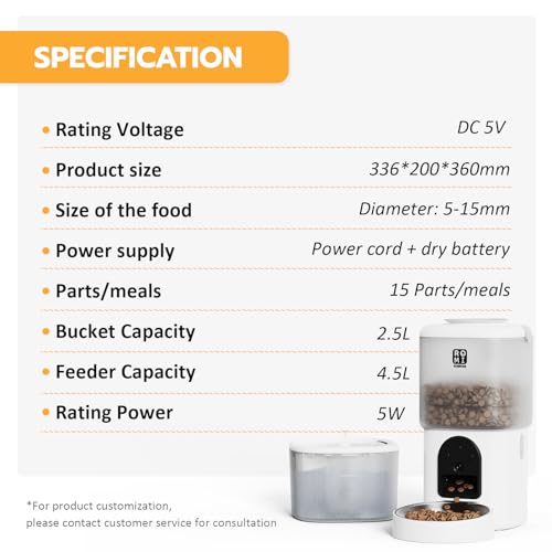 Distributeur Croquettes Automatique avec Caméra et App Romiromi – Image 9