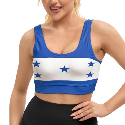 Image of Yoga top Women's Cheerleading Uniform Gym Outfit Running Crop Tops Yoga Shirts Casual Tank Top