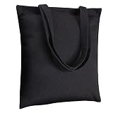 Canvas Tote Bags. (32-pack) Pack Lightweight blank Recycled canvas tote Reusable Cotton Polyester Gr