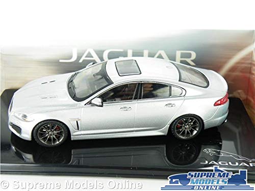 1/43 Jaguar XFR シルバー IXO ほか１台 Amazon | Jaguar XFR モデルカー 1:43スケール ロジウムシルバー