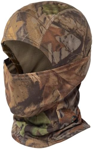 CAMOTER Camo Balaclava Ski Face Mask UV Protector for Man and Women Hunting Fishing Motorcycle Windproof&Military Tactical (Polyester, Camo Forests)