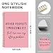 Lomacan Funny Notebooks for Work Cool Office Gifts for Coworkers Men Women Boss Work Gifts Idea Funny Office Supplies（Pink）