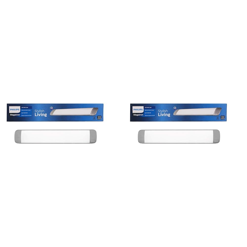 Philips Megatron 16W Wall Light - White (Pack of 2) (B0D8192PFP) Amazon Price History, Amazon Price Tracker