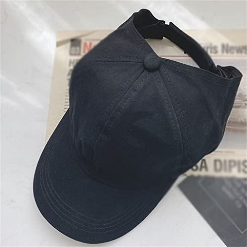 Casquette supérieure vide femmes finis les cheveux écrasés avec l'ouverture queue de cheval