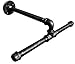 DIY CARTEL Industrial Pipe Wall Mount Clothing & Garment Rack Hardware ONLY - Perfect for Retail Display, Organizing, Laundry (14.5 - Inch)
