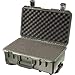 Storm iM2500 Case with Wheels, Watertight, Padlockable Case, with Multilayer Cubed Foam, Olive Drab