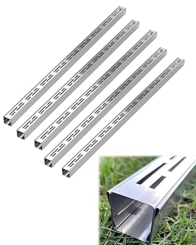 Caniveau de drainage de qualité supérieure - Ensemble 5m inox rigide extérieur
