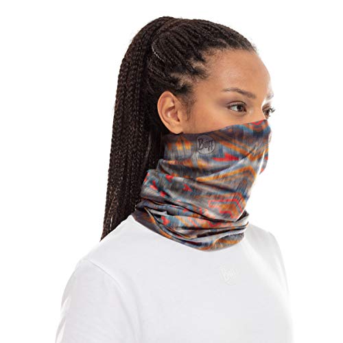 Image of BUFF CoolNet UV Neck Gaiter, UPF 50 Sun Protection, Breathable, Versatile, Quick Dry Face Mask, Multi-Colored, Adult Size