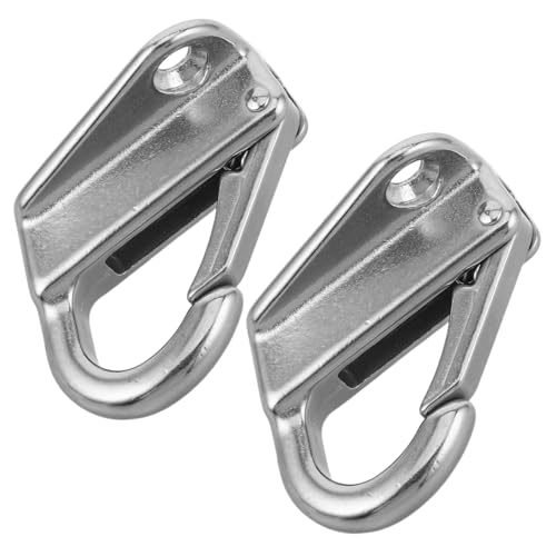 EXHUMKY 2er-Set Edelstahl Bootshaken