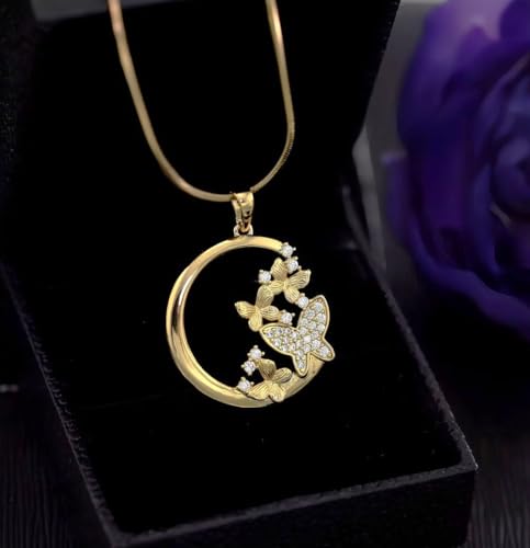 Collier papillon cristal blanc, le bijou idéal pour illuminer vos soirées