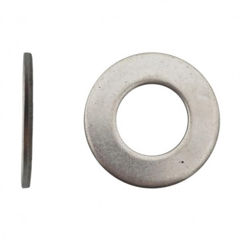 Rondelle plate moyenne M NFE 25514 Inox A4 24 mm pour projets de bricolage extérieur