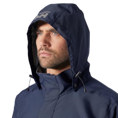 Image of Helly Hansen Men's Oxford Waterproof Shell Jacket Breathable Hooded Outdoor Workwear Coat