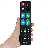 uehba Big Button Universal TV Remote