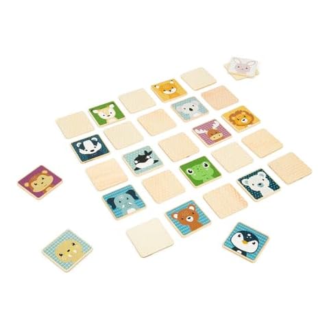 Bigjigs Toys Animal Match - 30 Piece Game Cover